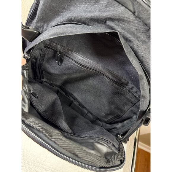 Piper Gear Black Hardback Tactical Military Style Backpack MOLLE Outdoor Pack - Picture 9 of 14